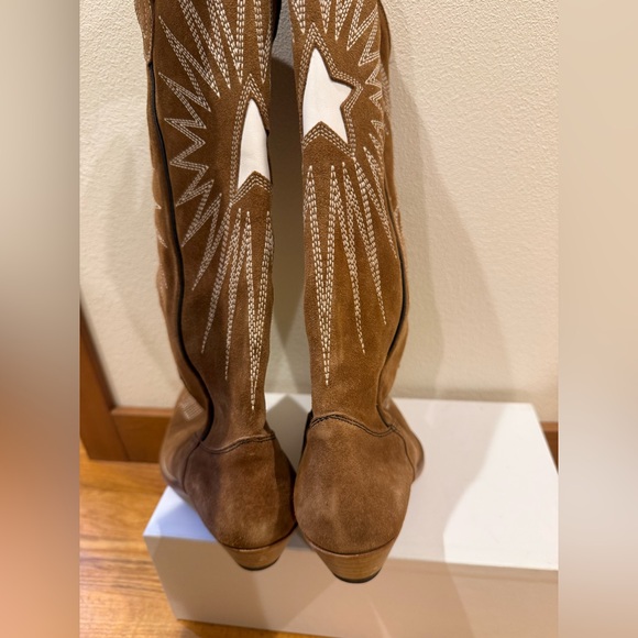Golden Goose Wish Star tall western Boots Limited Series Size 37 - Picture 8 of 8